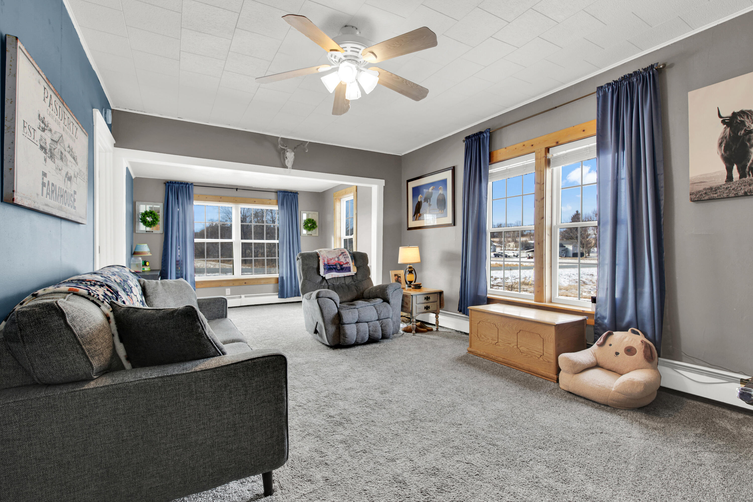 N3429 Highview Road Lyndon, WI 53011 - Photo 9 of 22 Sundrenched Living Room