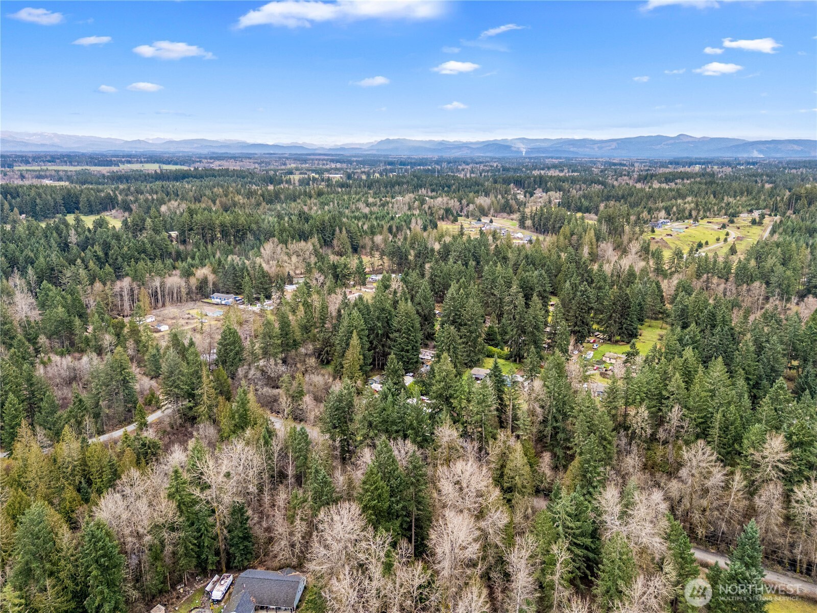 29909 68th Avenue South Roy, WA 98580 - Photo 1 of 8 a view of a city with lush green forest