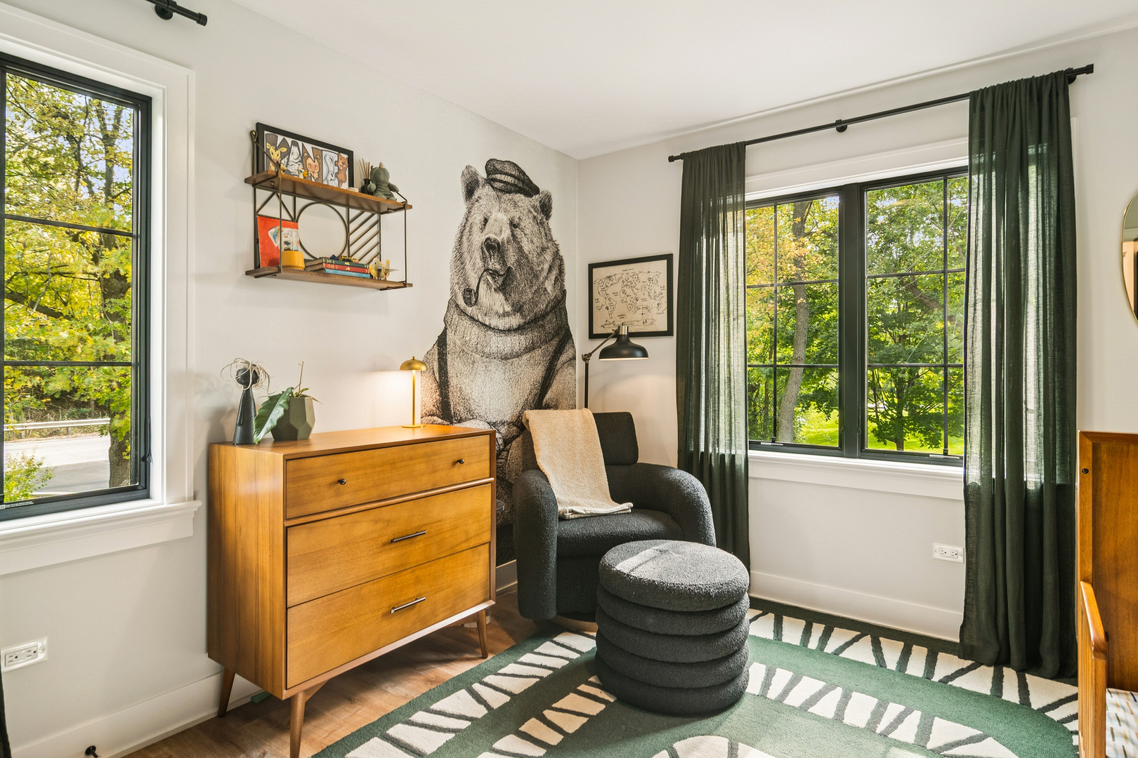 21318 Illinois Rte 59 Barrington, IL 60010 - Photo 26 of 42 a room with a bed and a dresser