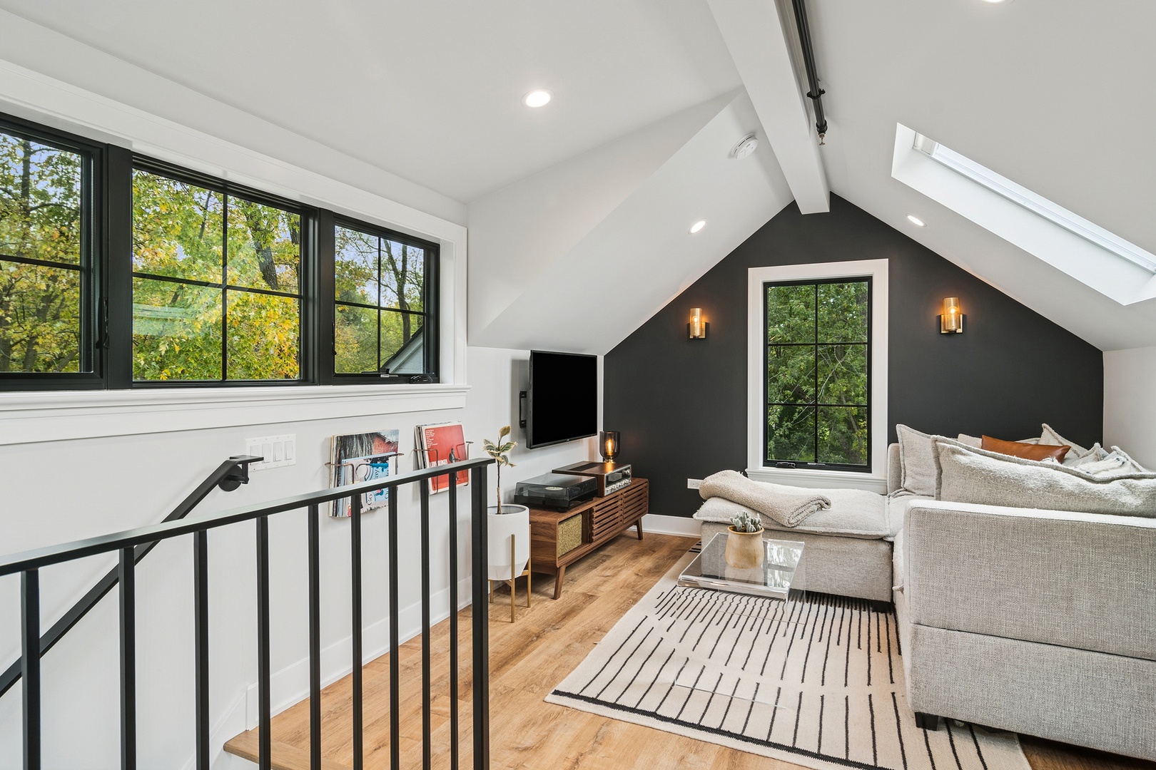 21318 Illinois Rte 59 Barrington, IL 60010 - Photo 31 of 42 a living room with furniture and a large window