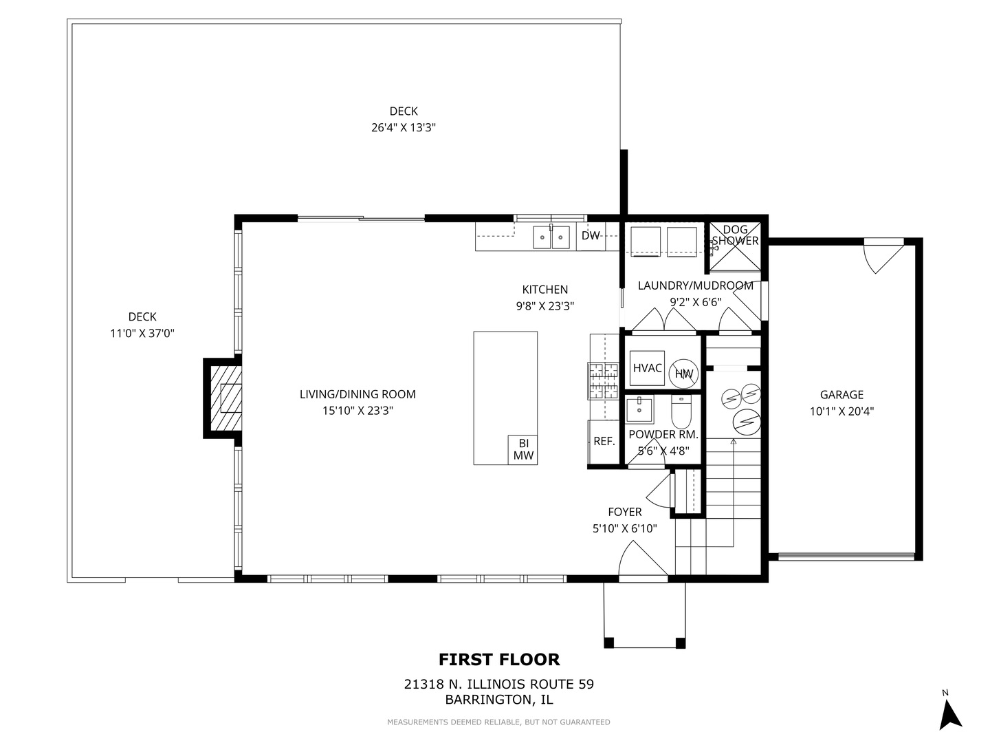 21318 Illinois Rte 59 Barrington, IL 60010 - Photo 40 of 42 a picture of a floor plan
