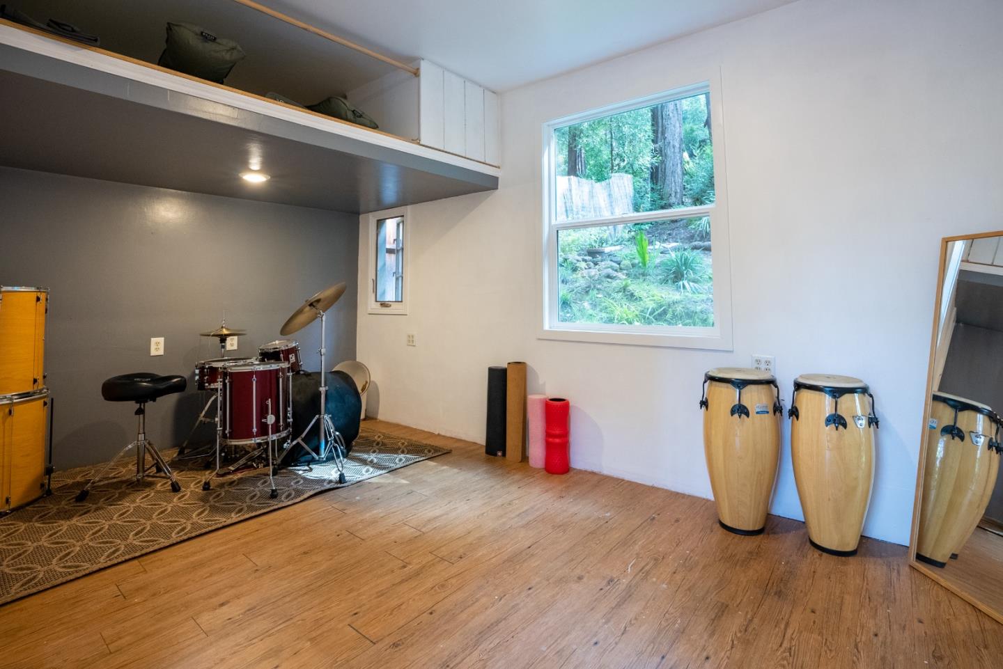 845 Redwood Road Felton, CA 95018 - Photo 28 of 28 a view of a room with gym equipment