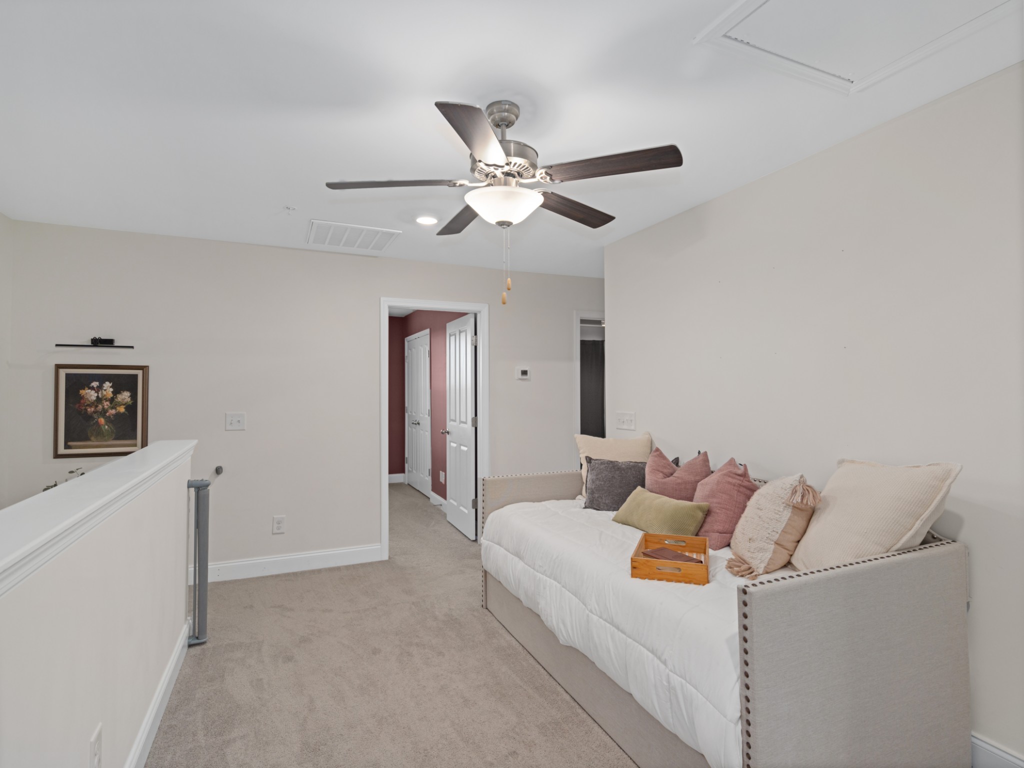 1043 June Wilde Ridge Spring Hill, TN 37174 - Photo 21 of 35 a living room with furniture and a ceiling fan