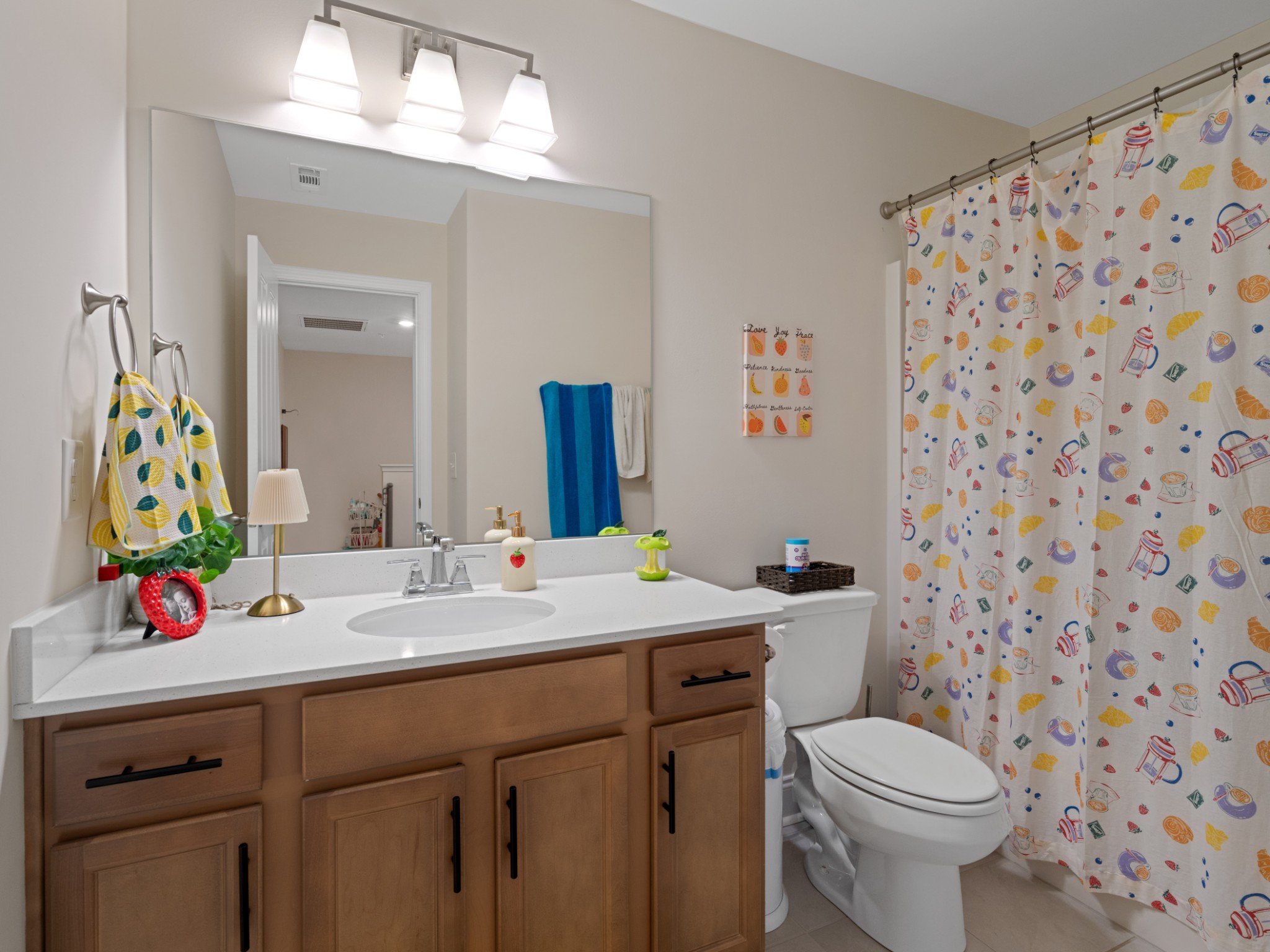 1043 June Wilde Ridge Spring Hill, TN 37174 - Photo 30 of 35 a bathroom with a sink and a mirror