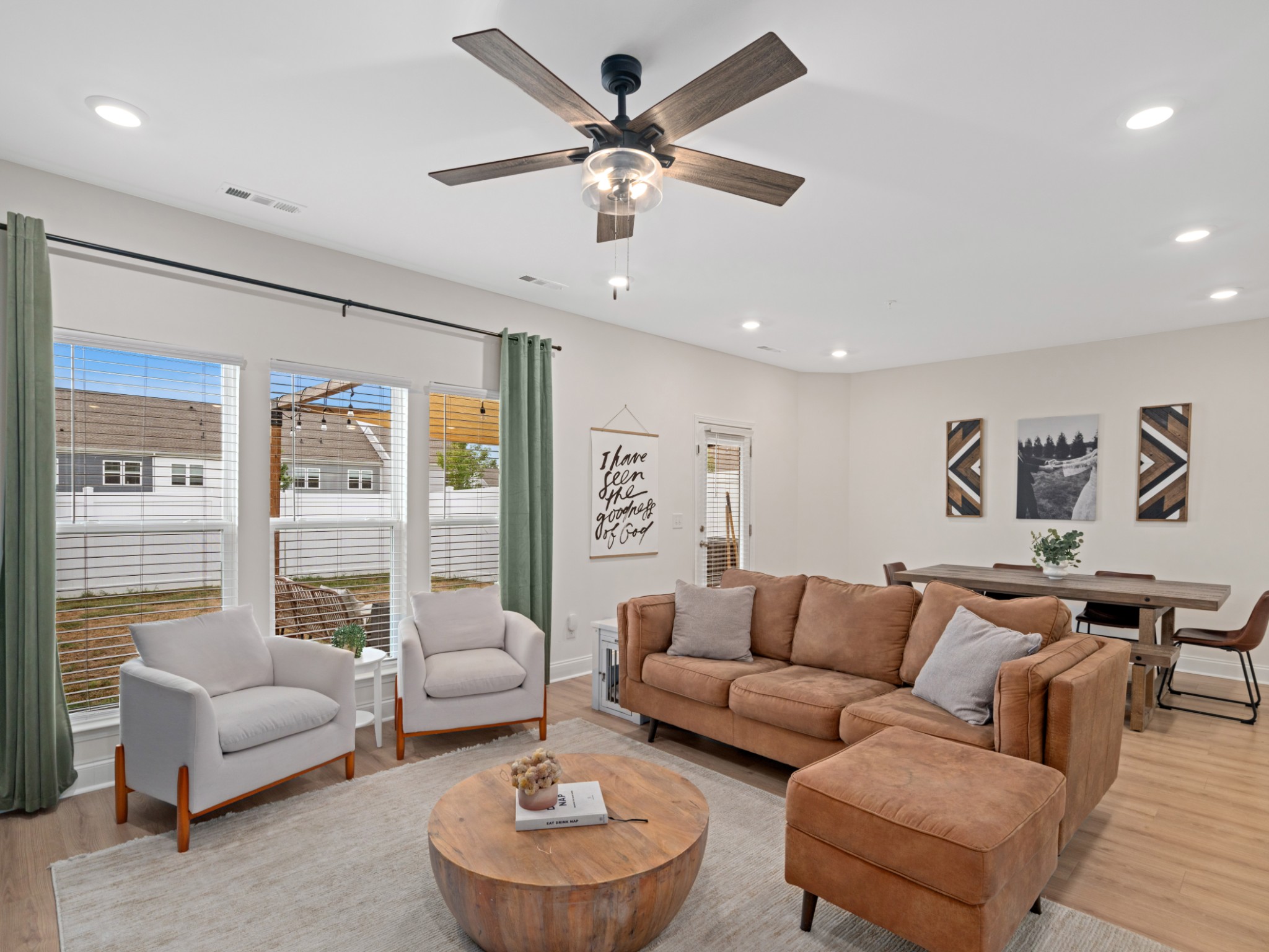 1043 June Wilde Ridge Spring Hill, TN 37174 - Photo 5 of 35 a living room with furniture and a large window