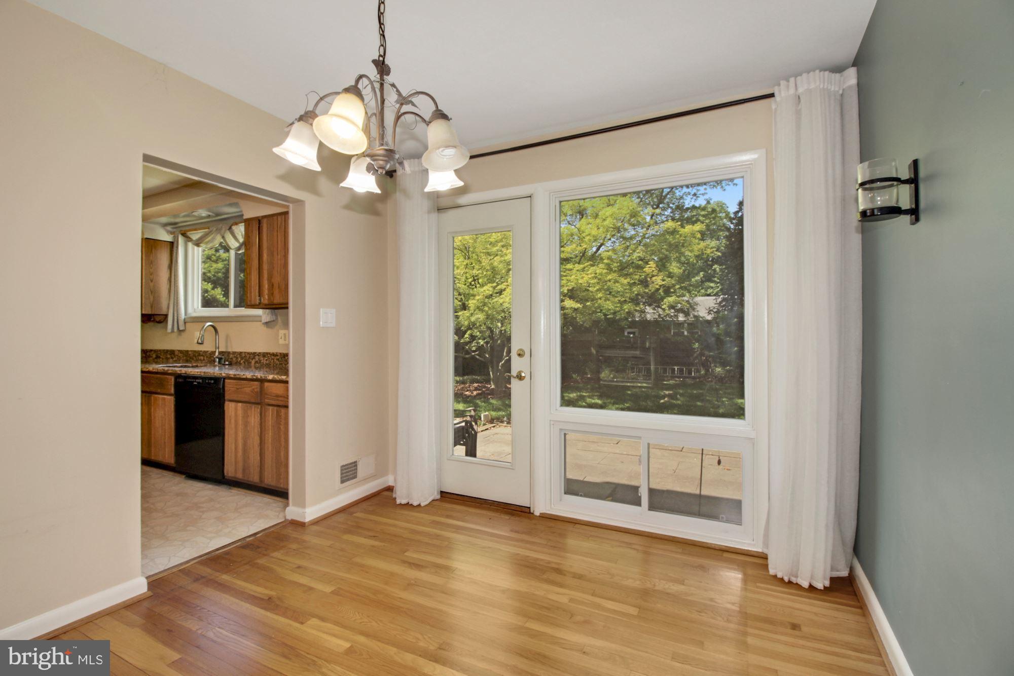 1512 Constance Street Silver Spring, MD 20902 - Photo 5 of 22 Dining room with access to rear patio