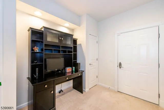 a room with storage and utility