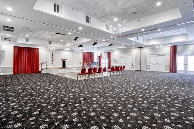 a group of people in a room