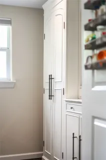 a view of walk in closet