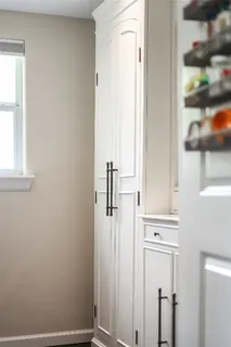 a view of walk in closet