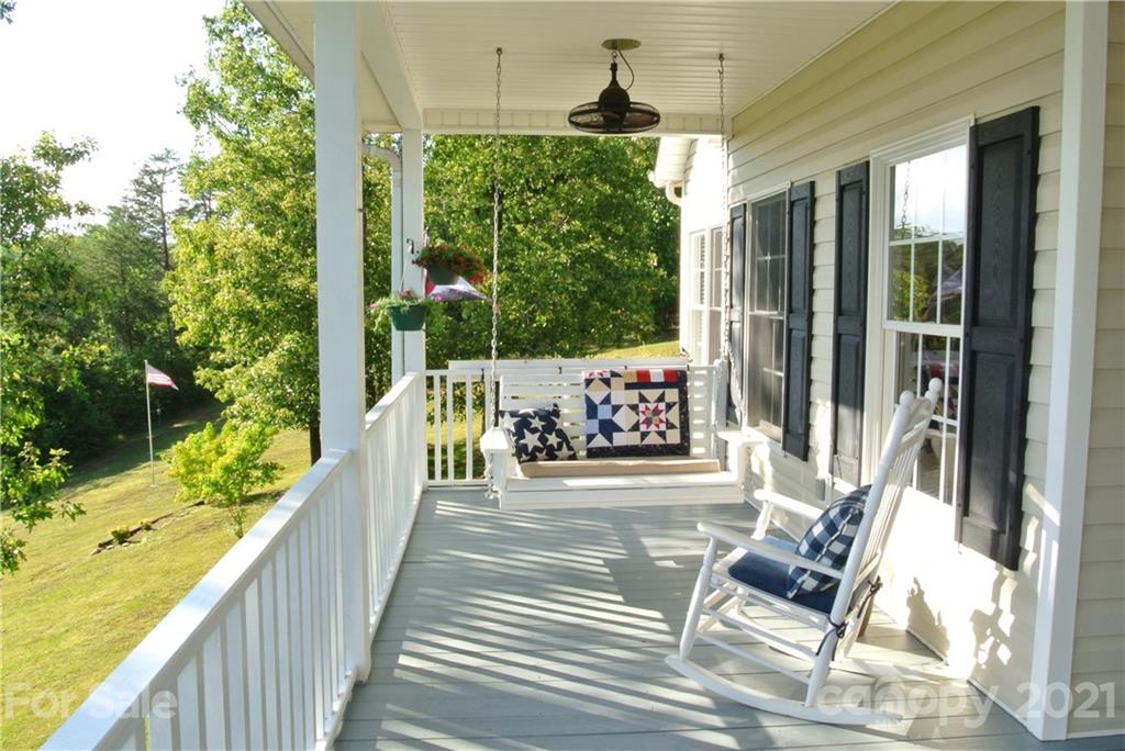 1911 Coxe Road Rutherfordton, NC 28139 - Photo 4 of 37 a view of a porch and garden
