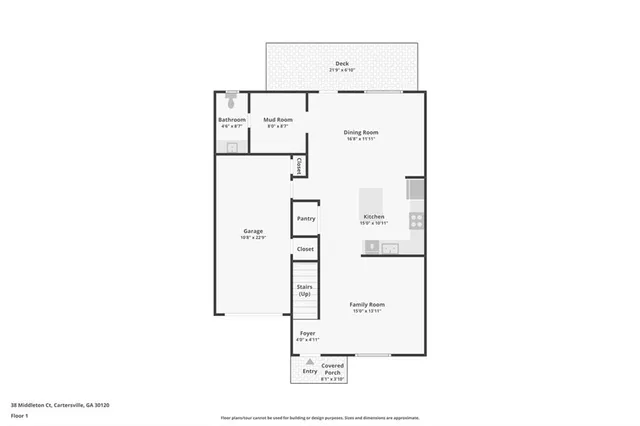 a picture of a floor plan