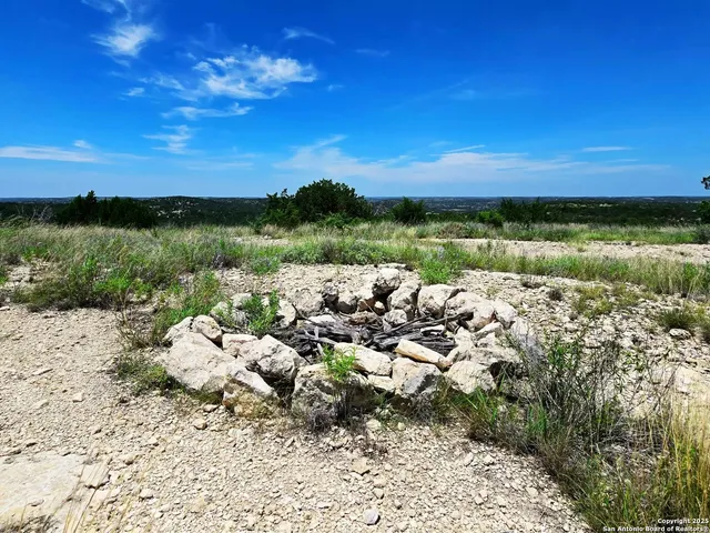 a view of a lake with a city