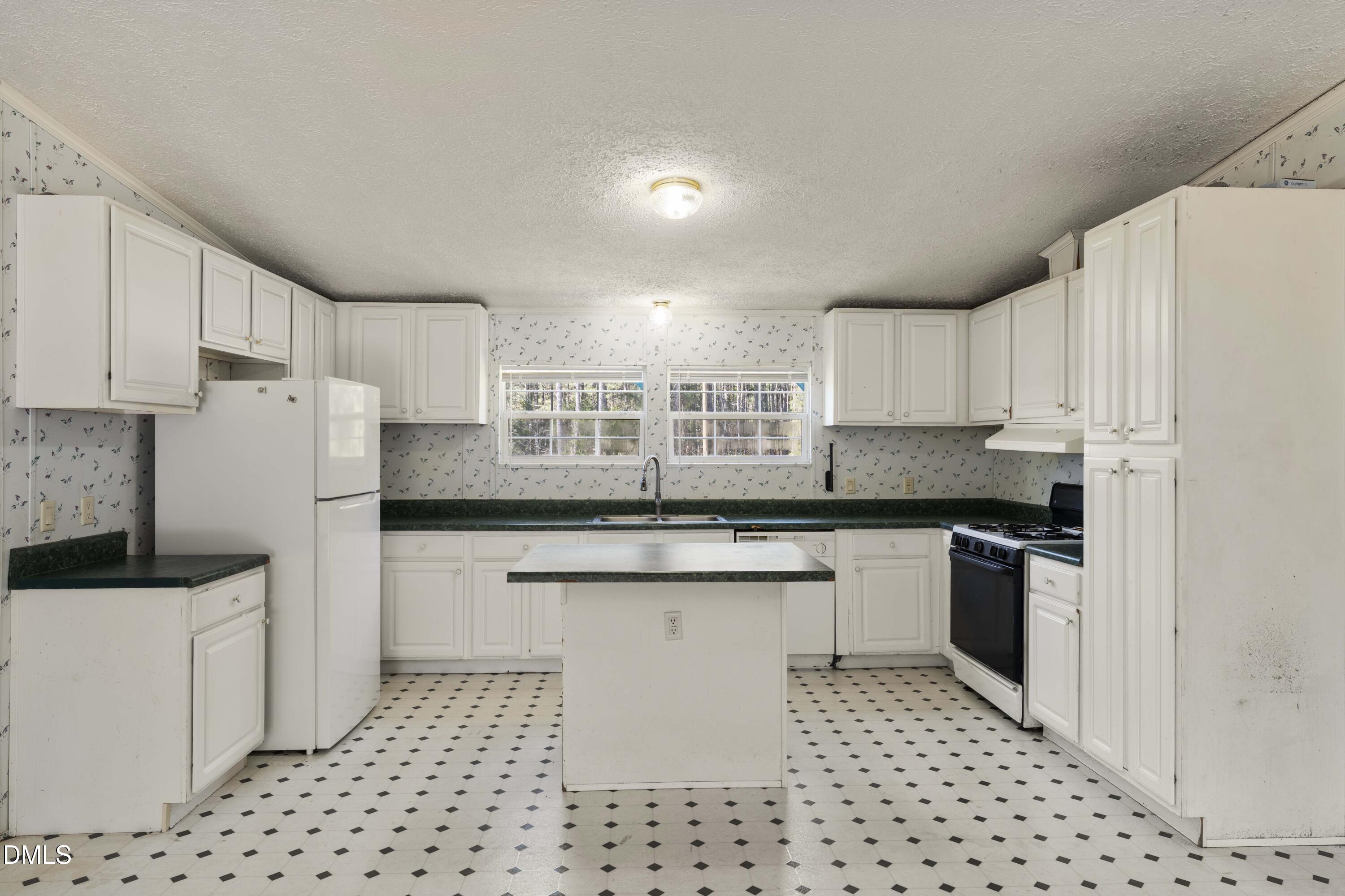 501 Macon-Embro Road Macon, NC 27551 - Photo 2 of 37 a kitchen with stainless steel appliances a sink a stove a refrigerator and cabinets