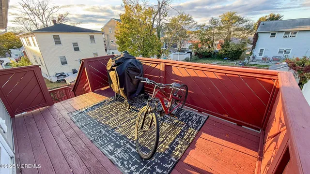 a view of a roof deck