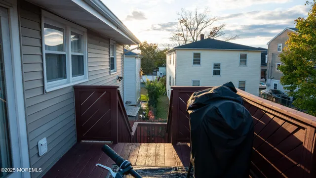 a view of outdoor space and deck