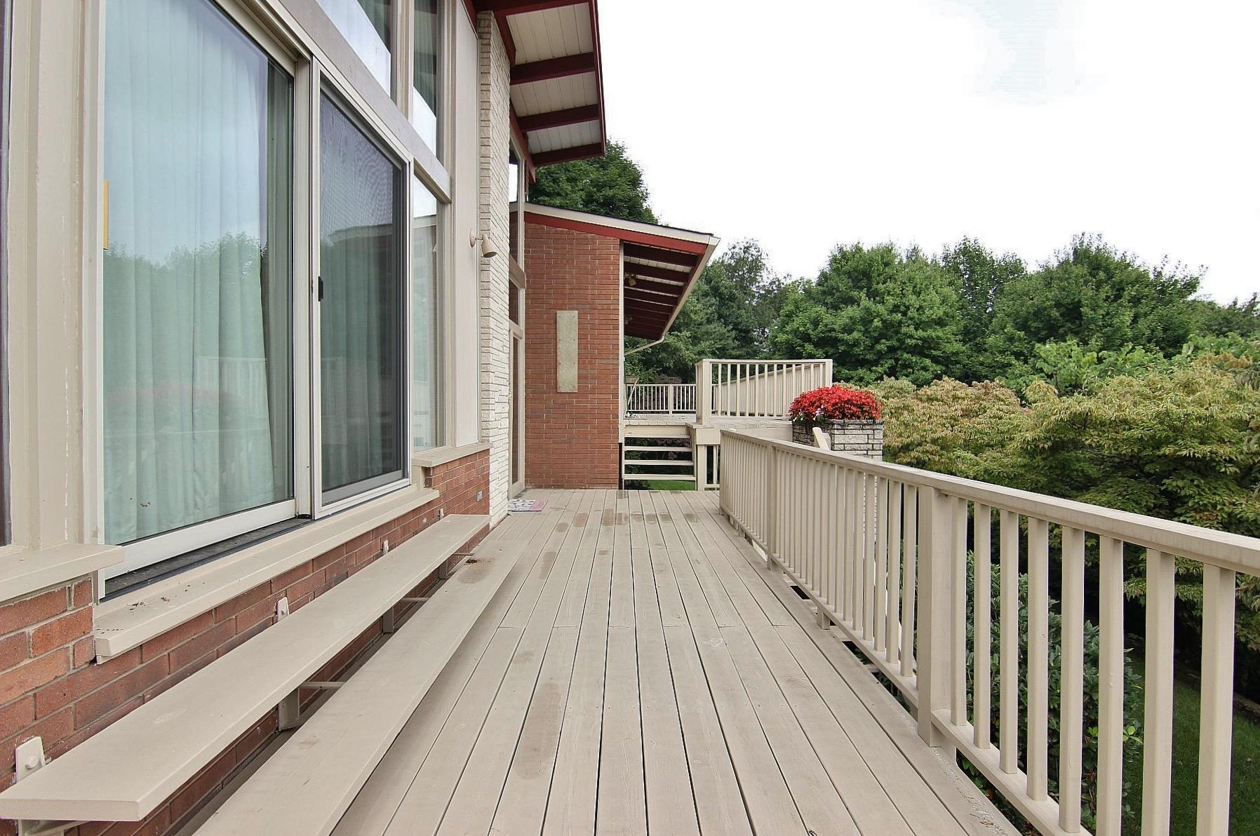 4507 Rosecrest Road Roanoke, VA 24018 - Photo 6 of 41 a view of a balcony with wooden floor