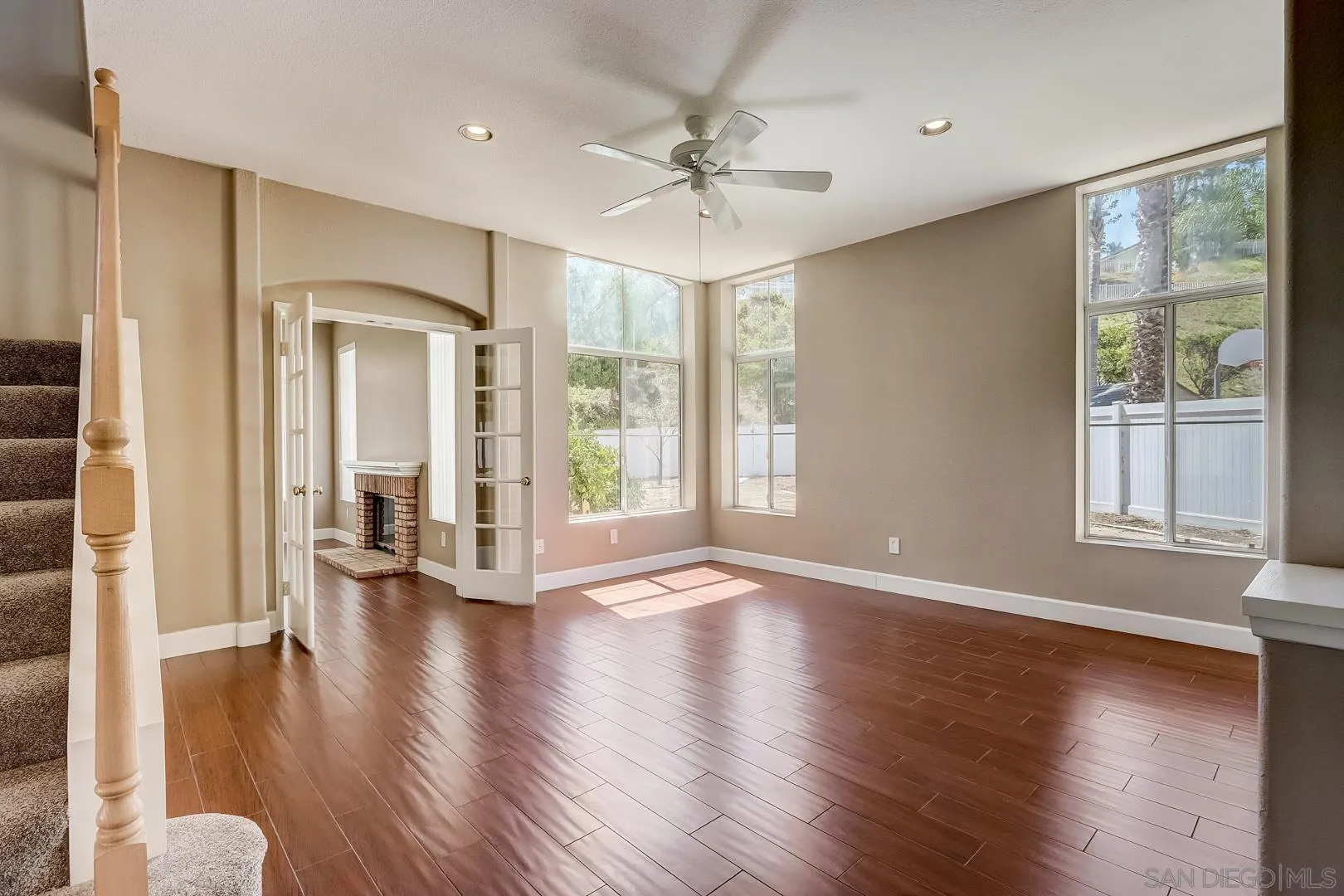 4824 Contour Court Oceanside, CA 92057 - Photo 19 of 32 a view of an entryway with wooden floor and a window