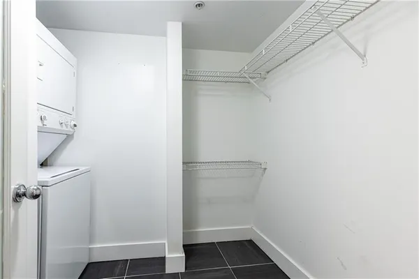 a view of walk in closet