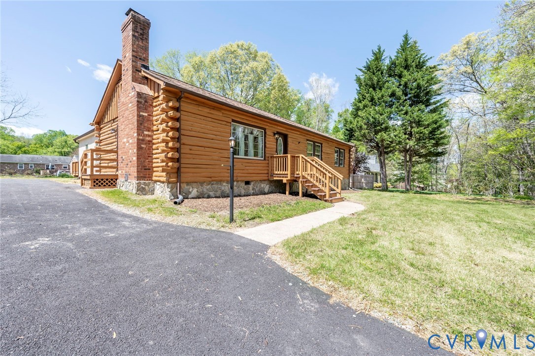 Paved Driveway         .42 acres