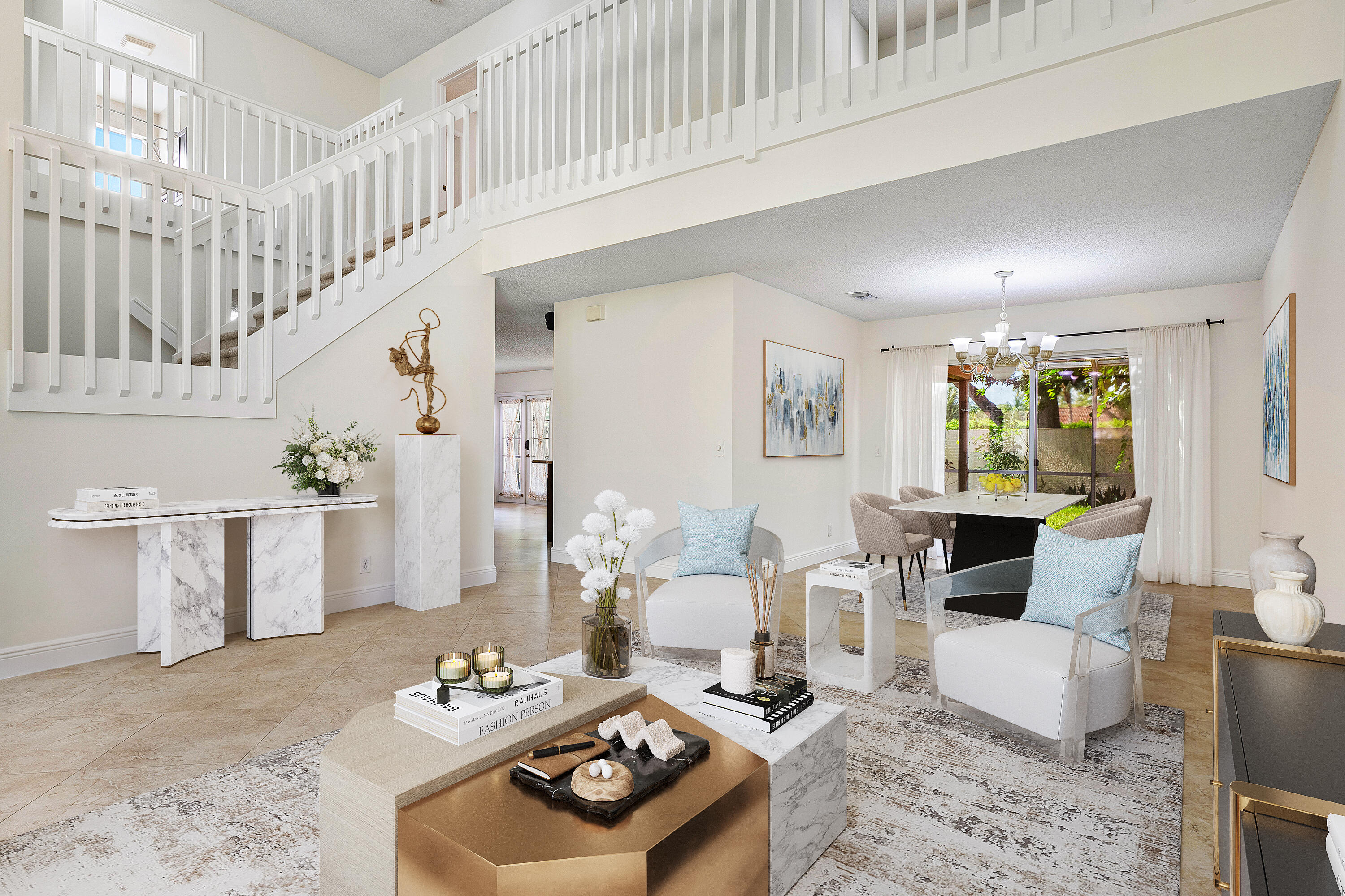 10934 Crescendo Circle Boca Raton, FL 33498 - Photo 7 of 59 Living Room Virtual Photo