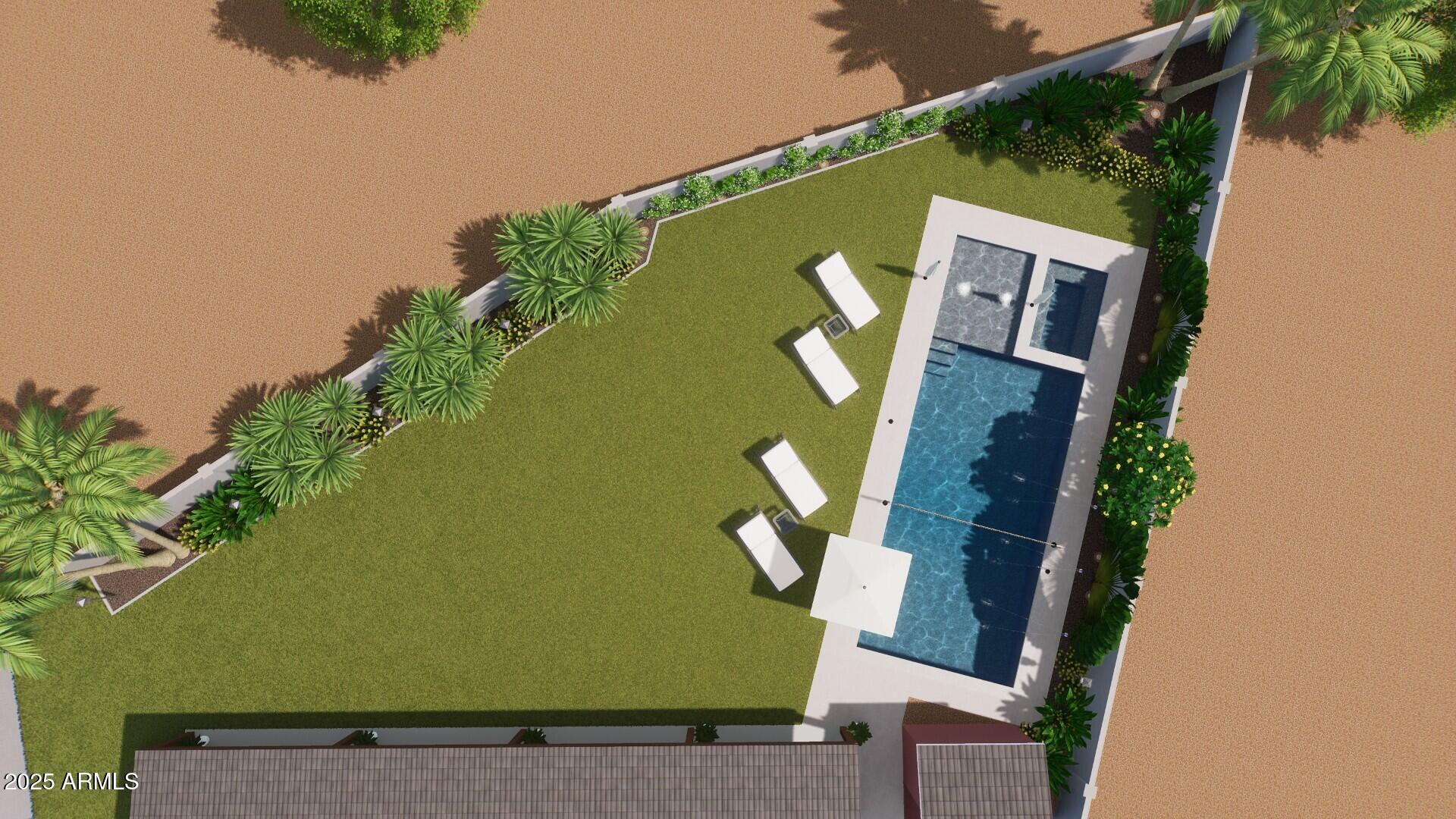 4311 West Sandra Circle Glendale, AZ 85308 - Photo 4 of 19 an aerial view of a house