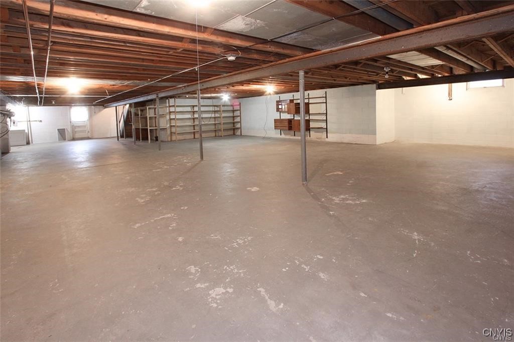 101 Britain Road Manlius, NY 13066 - Photo 28 of 31 Basement for storage. There is a large, walkout