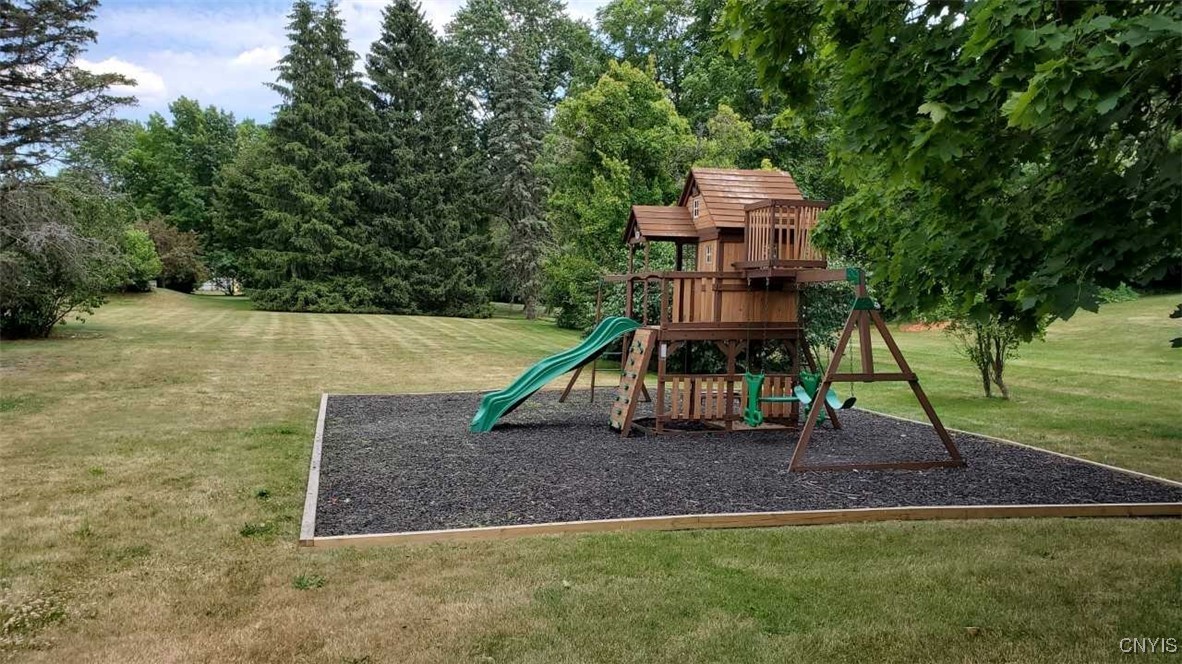 101 Britain Road Manlius, NY 13066 - Photo 29 of 31 Playset on the side yard.