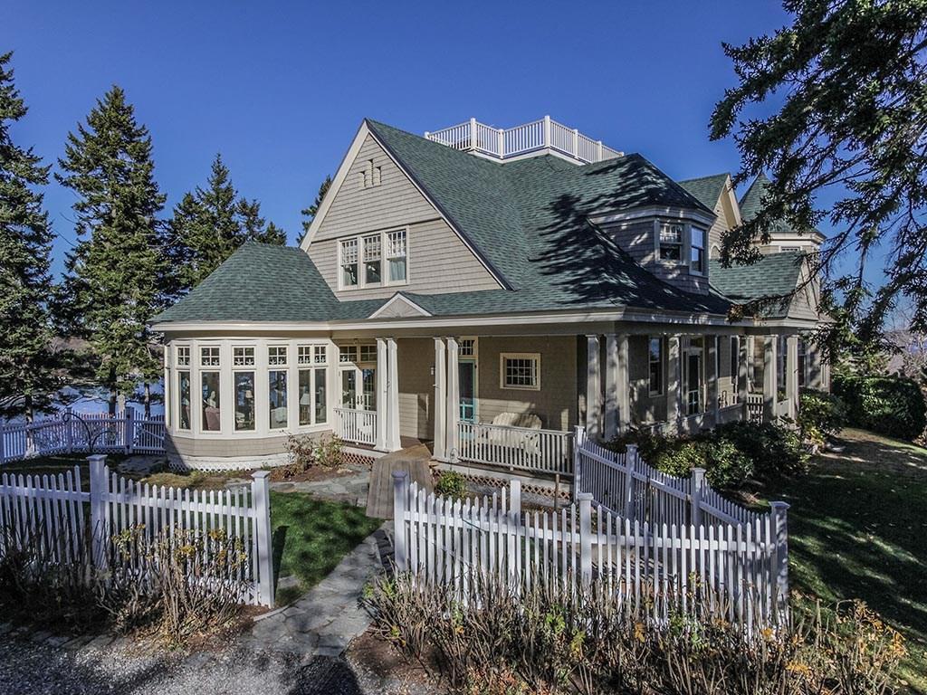 89 Cedar Beach Road Bailey Island, ME 04003 - Photo 2 of 35 Another view of the front of the "...