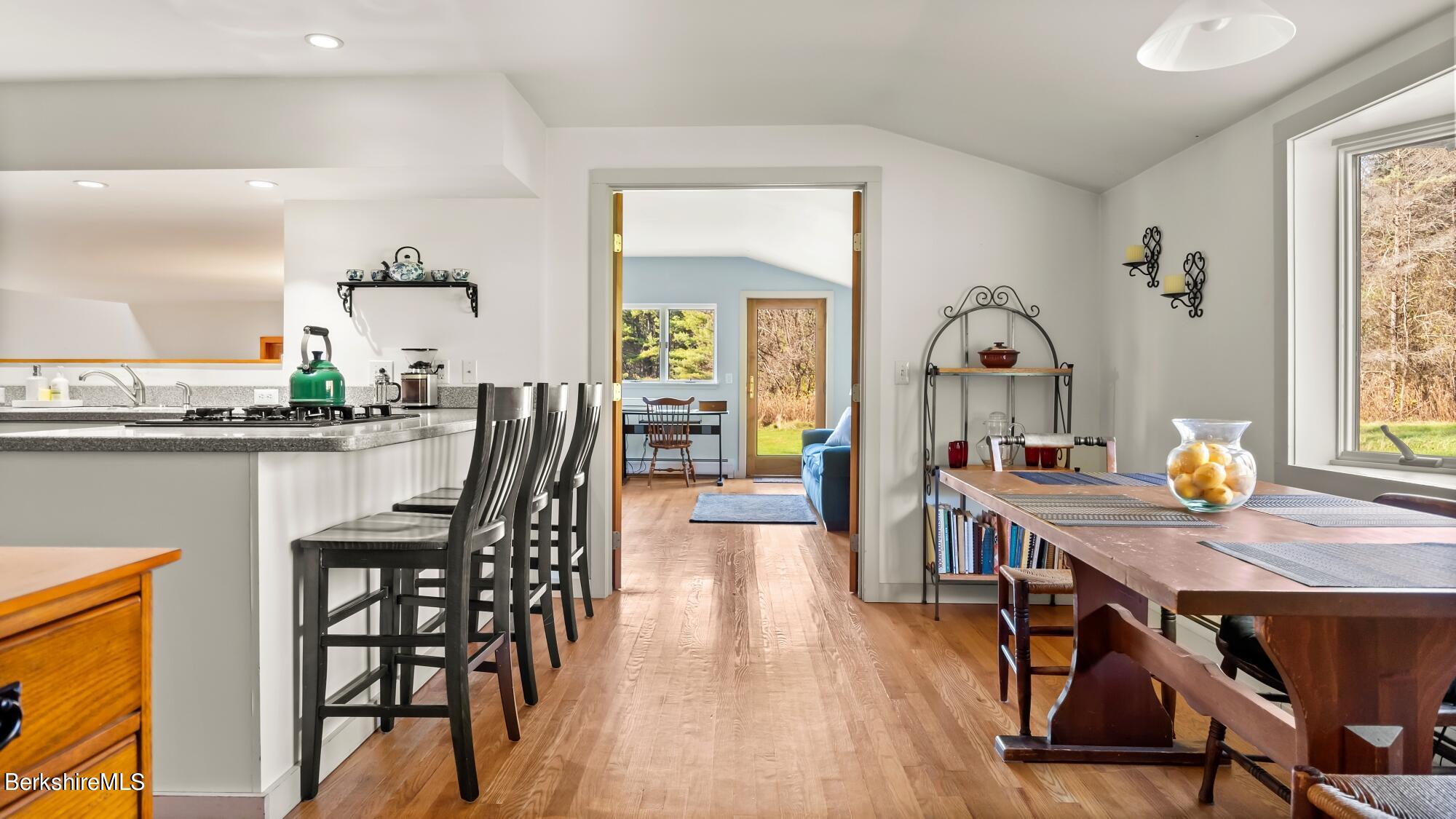 16 Interlaken Road Stockbridge, MA 01266 - Photo 18 of 42 a dining room with furniture and wooden floor
