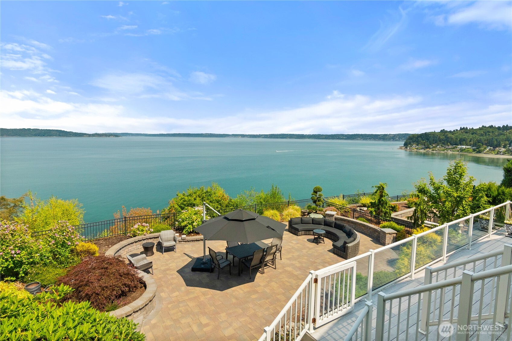 4346 Southwest 307th Street Federal Way, WA 98023 - Photo 30 of 40 a view of a ocean from a balcony