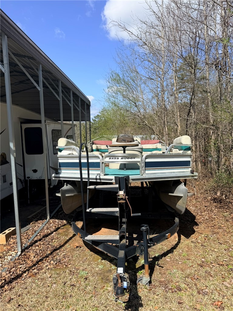 208 Reston Way Westminster, SC 29693 - Photo 13 of 26 This property features a dedicated storage structure, perfect for recreational vehicles.