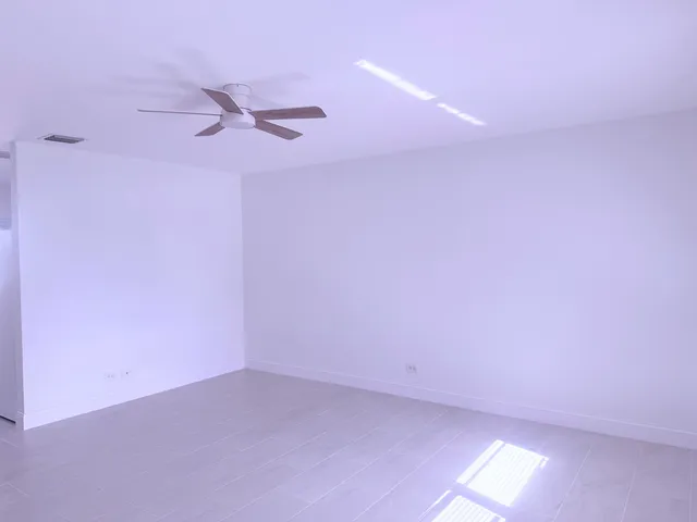 a view of empty room