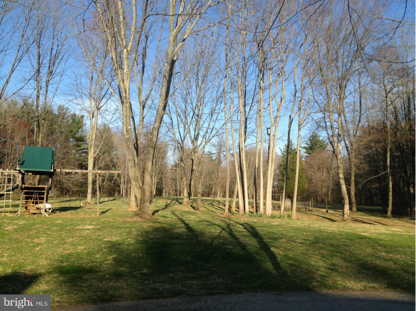 2312 Monkton Road Monkton, MD 21111 - Photo 23 of 30 a backyard of a house with lots of green space and fountain