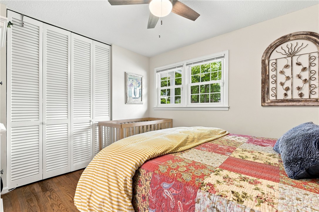 204 Sylvia Road Easley, SC 29642 - Photo 22 of 36 Louvered bi-fold closet doors provide ample storage in this naturally illuminated bedroom.
