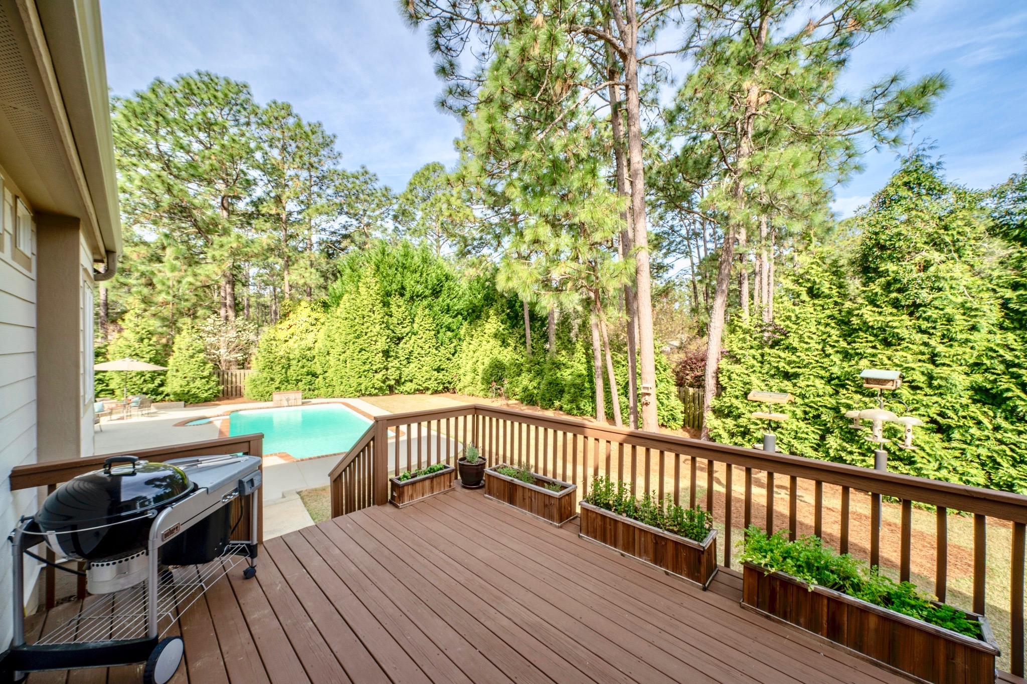560 Grove Road Southern Pines, NC 28387 - Photo 13 of 52 Rear Deck off Kitchen