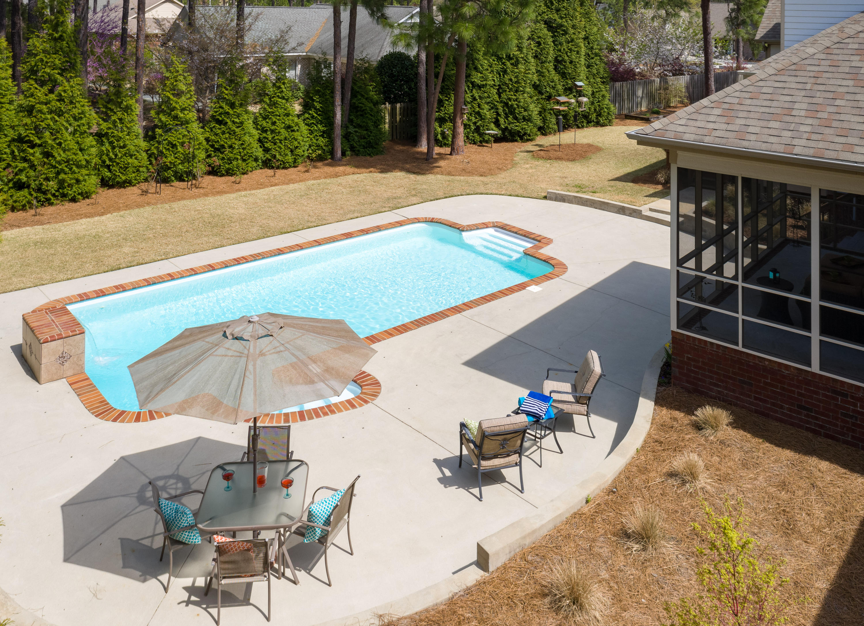 560 Grove Road Southern Pines, NC 28387 - Photo 44 of 52 Pool Aerial