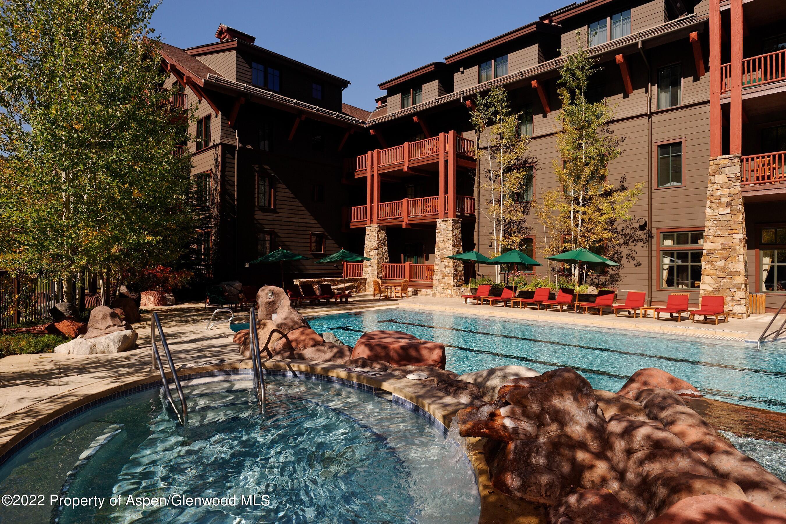 75 Prospector Road, Unit 8401 SUMMER INTEREST 9 Aspen, CO 81611 - Photo 18 of 28 an outdoor space with patio