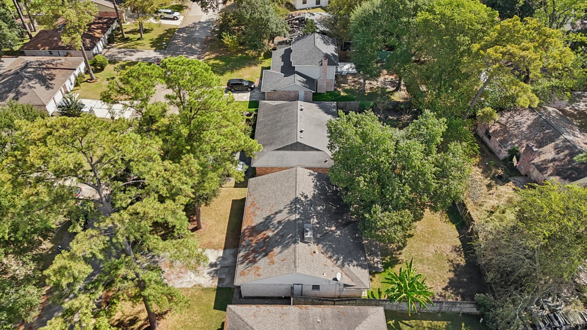 4310 Towergate Drive Spring, TX 77373 - Photo 37 of 46 an aerial view of house with yard