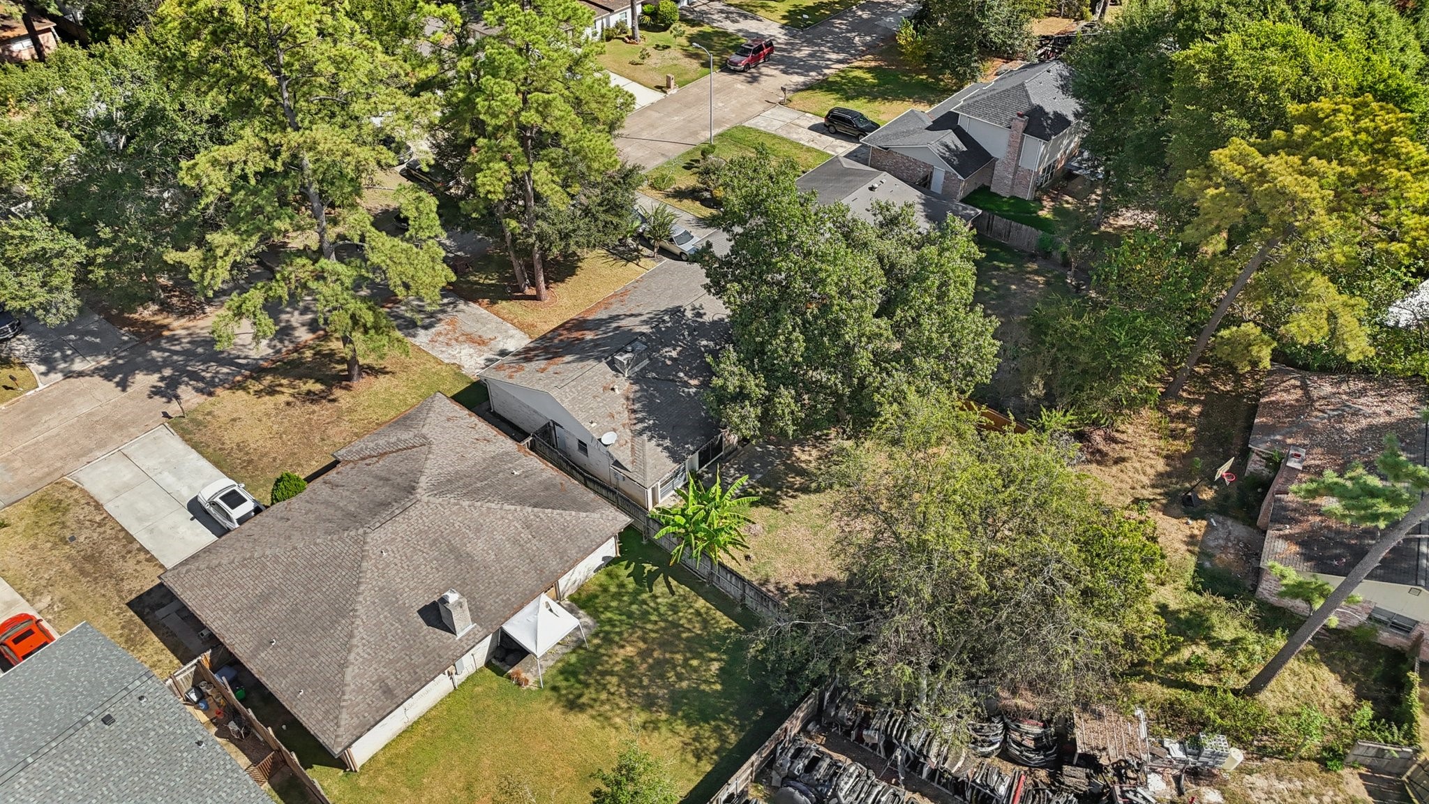 4310 Towergate Drive Spring, TX 77373 - Photo 38 of 46 an aerial view of residential house with outdoor space