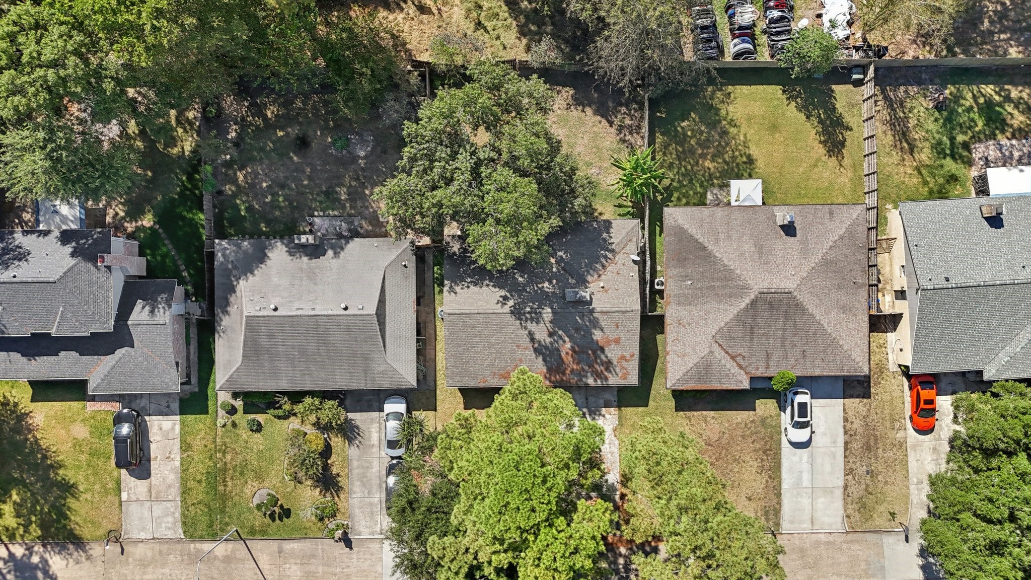 4310 Towergate Drive Spring, TX 77373 - Photo 41 of 46 an aerial view of a house with yard swimming pool and outdoor seating