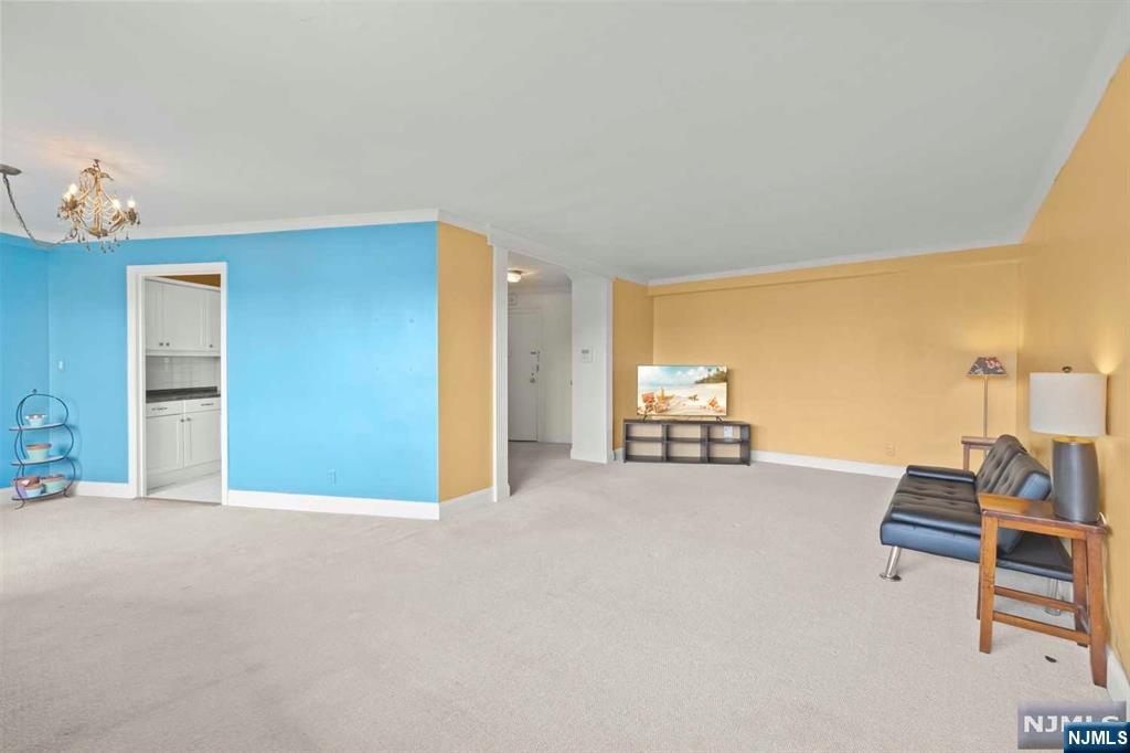 1375 River Road, Unit 4D Edgewater, NJ 07020 - Photo 7 of 25 a view of an empty room with a window