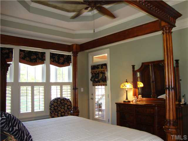 7316 Duncans Ridge Way Fuquay-Varina, NC 27526 - Photo 17 of 25 Additional view of Master Suite. Door Shown has access to the screened in Porch.