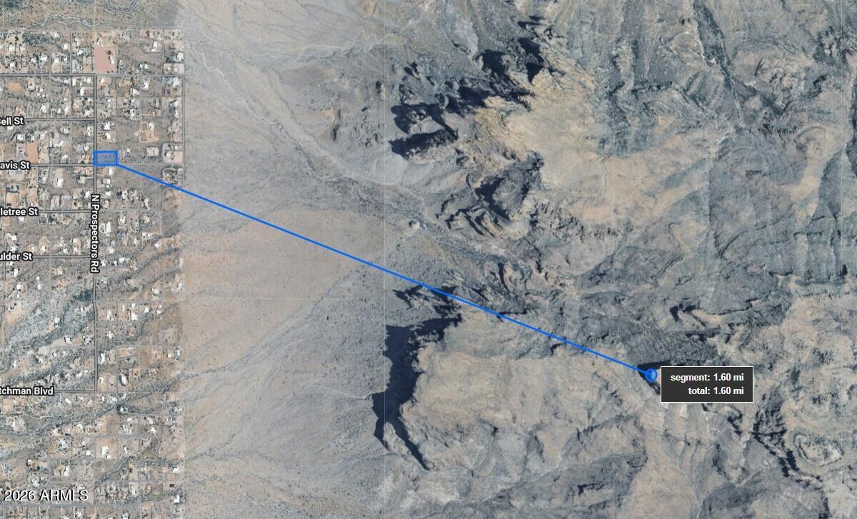 34-xx North Prospectors Road Apache Junction, AZ 85119 - Photo 13 of 14 Distance to The Flatiron_1.6 miles