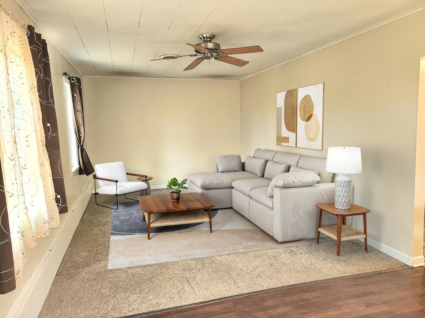 7807 Parkside Avenue Burbank, IL 60459 - Photo 2 of 23 a living room with furniture and a table