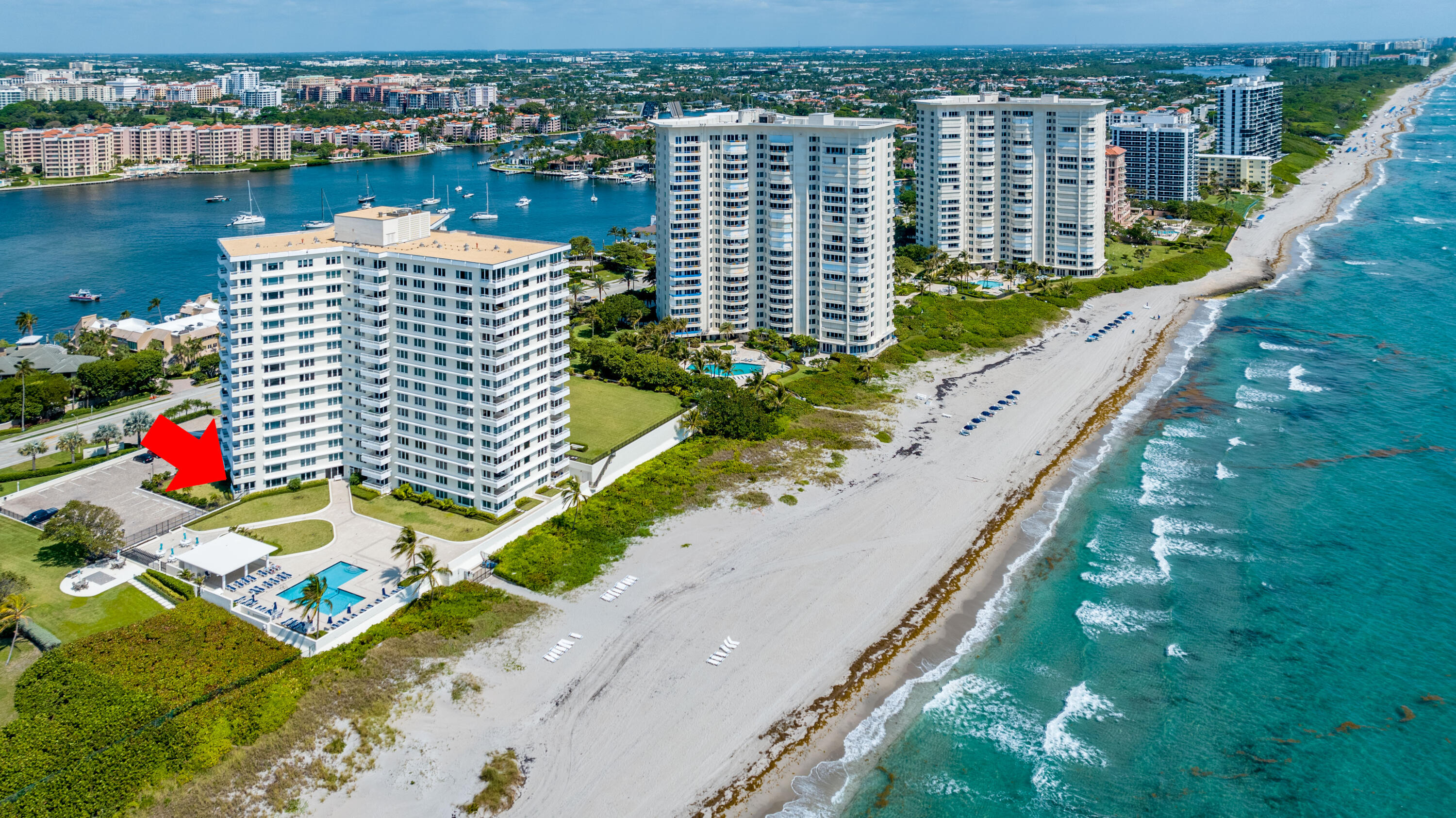 600 South Ocean Boulevard, Unit 103 Boca Raton, FL 33432 - Photo 26 of 36 07_600 drone--6
