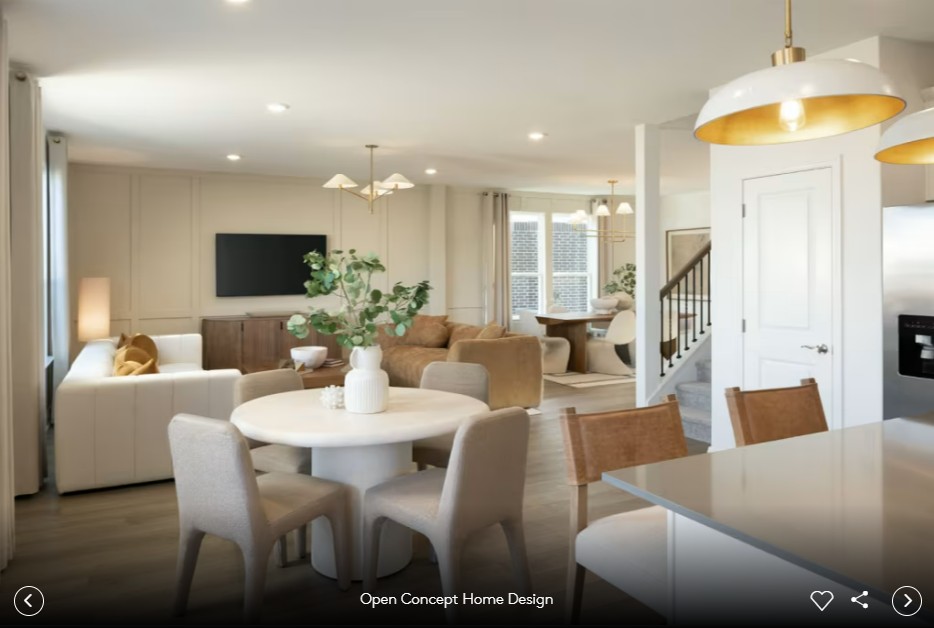 688 Rubber Tree Way Buda, TX 78610 - Photo 5 of 10 a view of a dining room with furniture