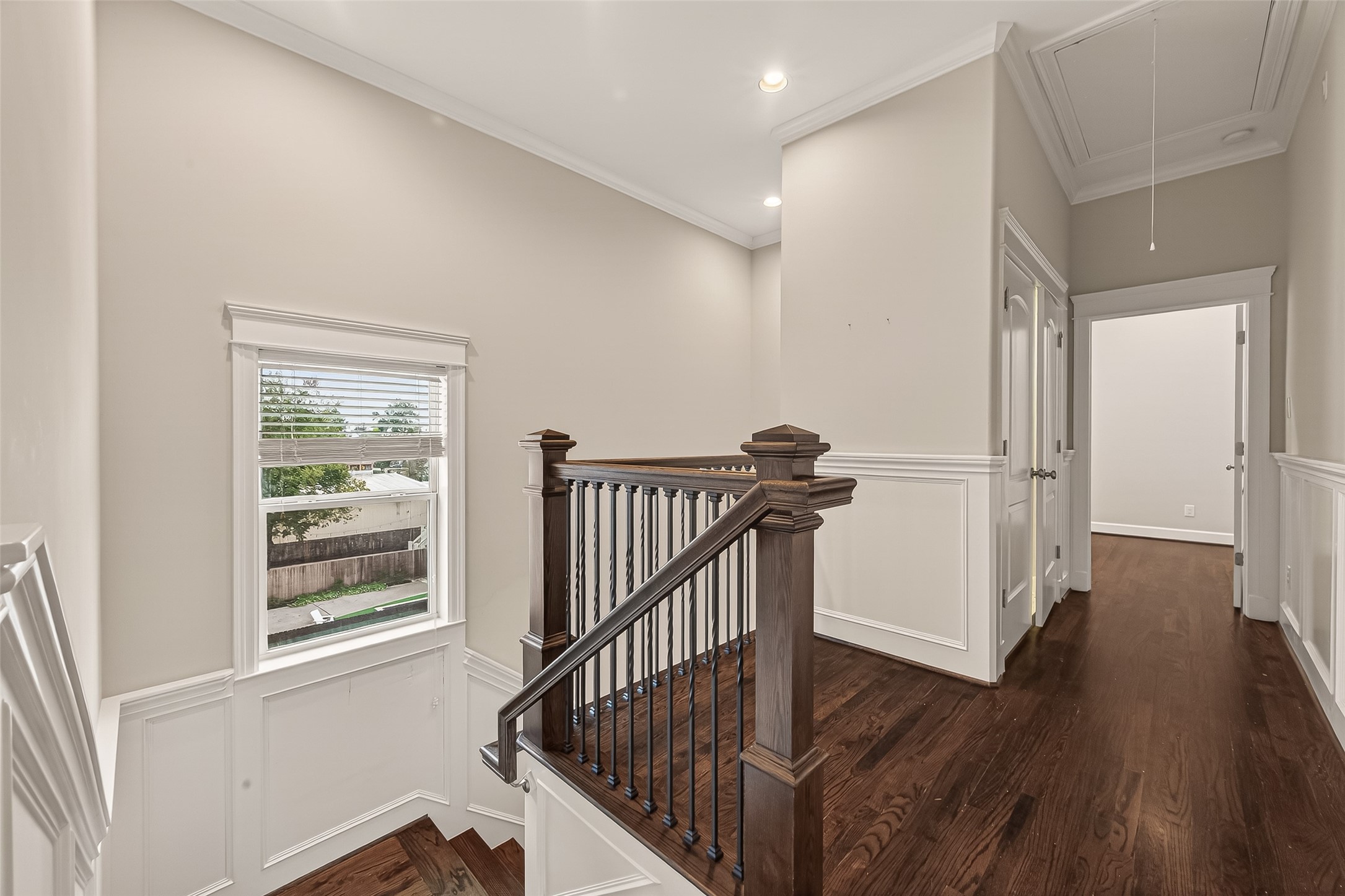 1431 West 25th Street Houston, TX 77008 - Photo 19 of 43 a view of entryway with wooden floor