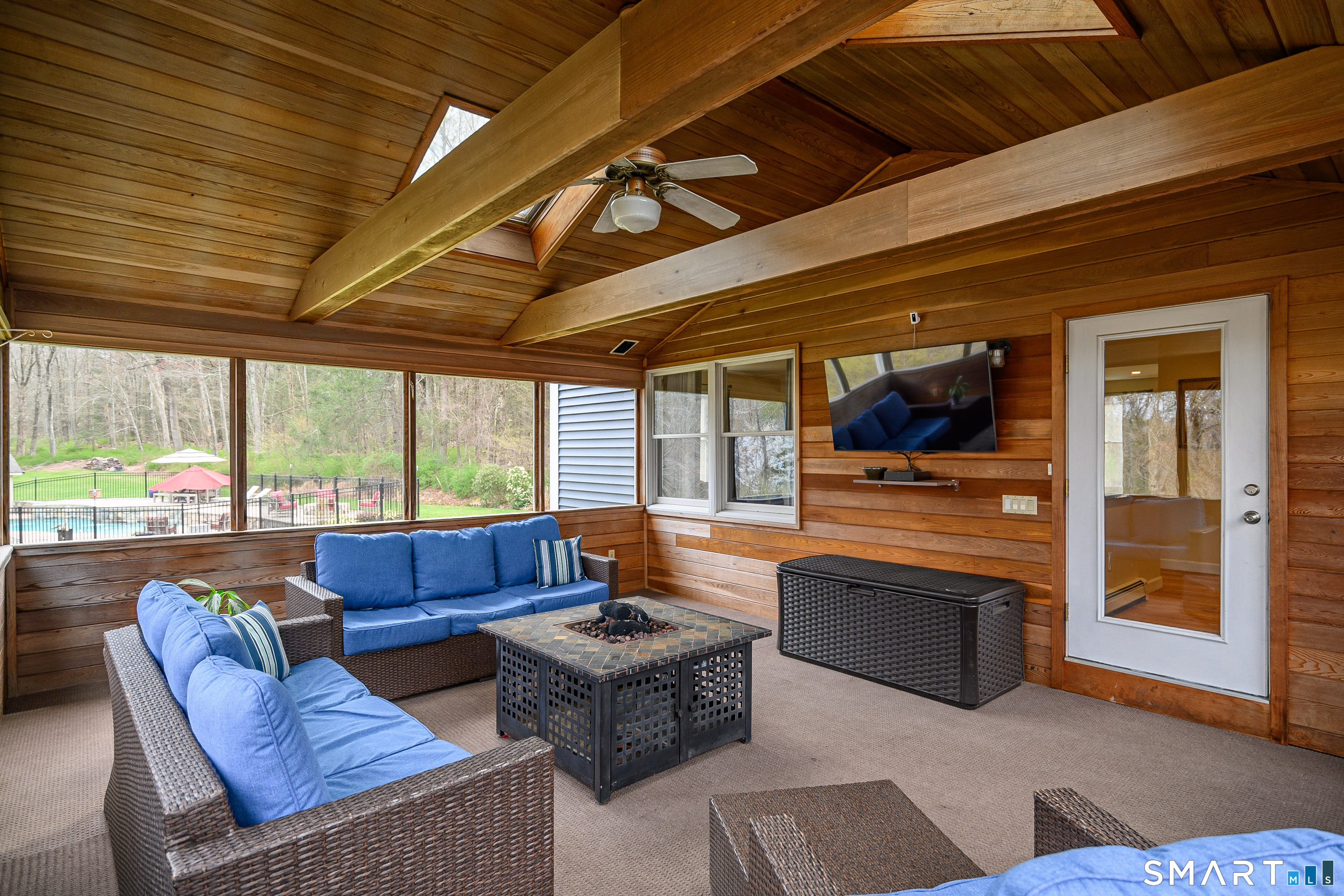 44 Gelding Hill Road Newtown, CT 06482 - Photo 11 of 39 Oversized Sun Room Located Off Kitchen