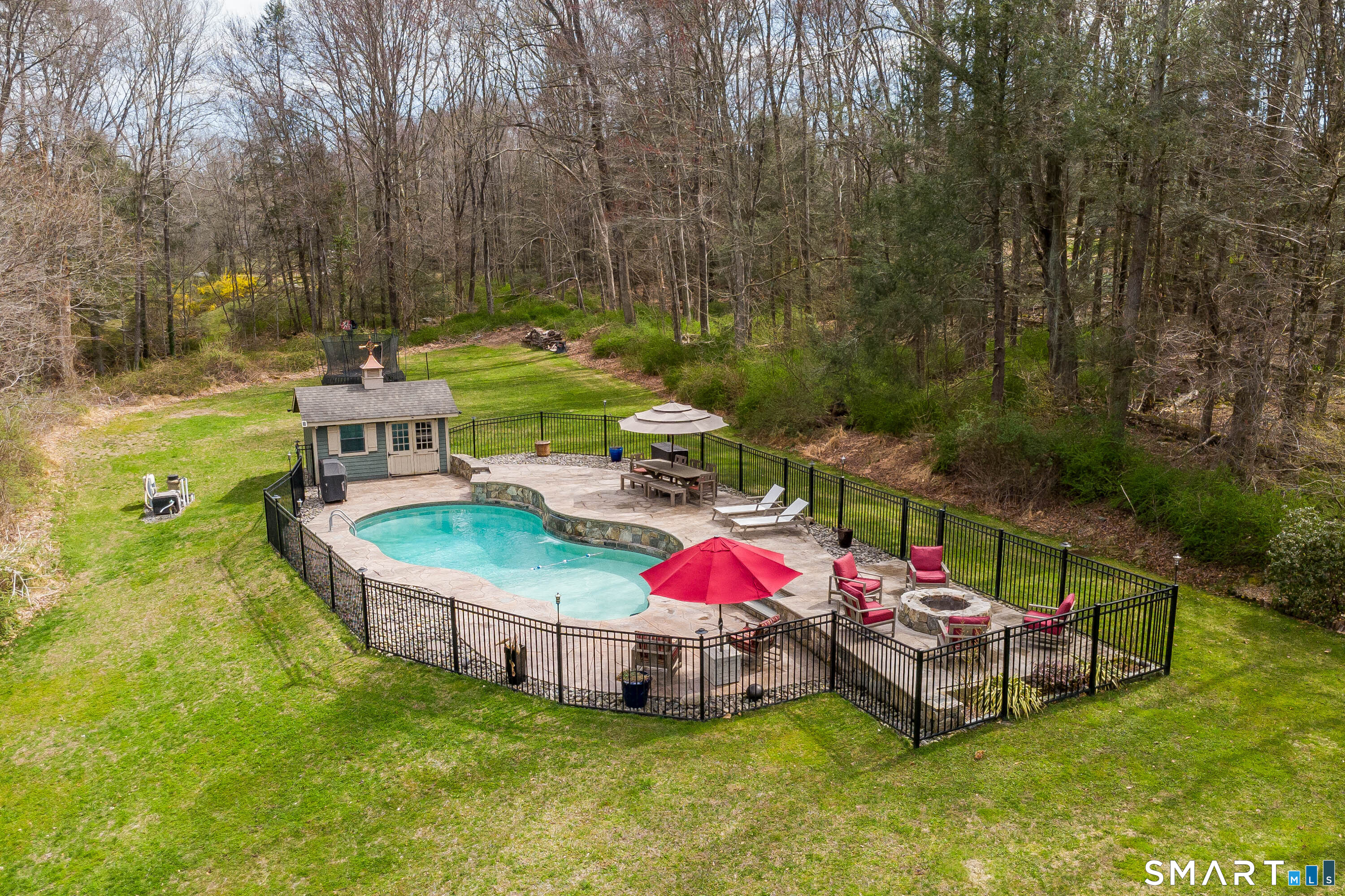 44 Gelding Hill Road Newtown, CT 06482 - Photo 2 of 39 Inground Saltwater Heated Pool And Pool House